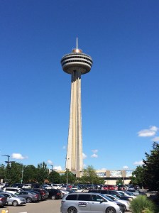 View from the motel room